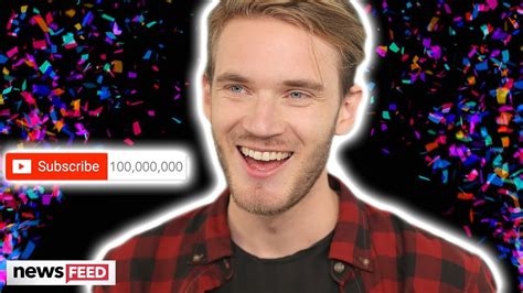 Pewdiepie Makes Youtube History With 100 Million Subscribers Youtube