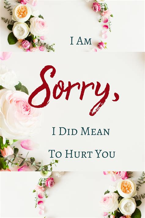 I Am Sorry Greeting Cards Printable Etsy