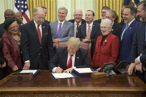 Donald Trump Signs First Step Act