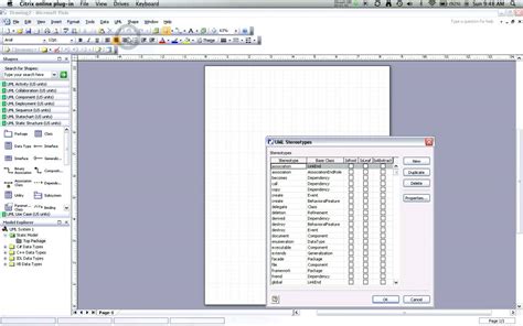 Creating Uml Class Diagrams With Visio Part 1 Starting And