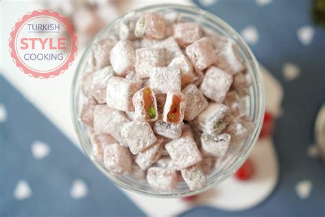 Lokum Turkish Delight Recipe Turkish Style Cooking