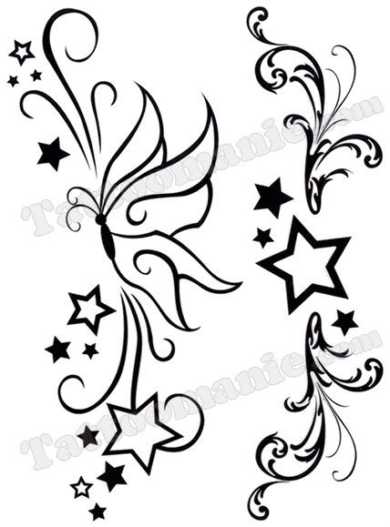 Carrelage grès cérame effet carreau ciment caprice deco pastel topaz. tatouage étoiles papillons - Recherche Google | Tatoo ...