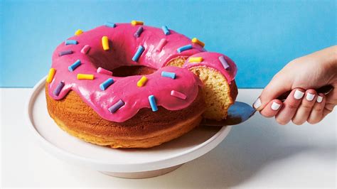 How To Make A Doughnut Cake For Your Birthday Epicurious