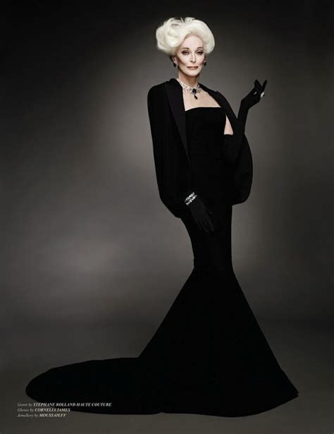Carmen Dell Orefice Ageless Beauty Ageless Style And Fashion İcon When I M