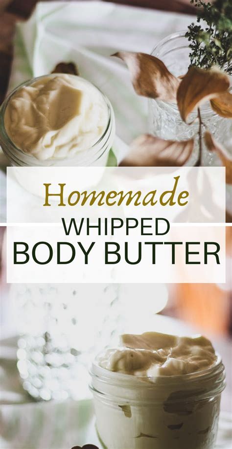 How To Make Body Butter Nourishing And Natural Recipe Body Butters