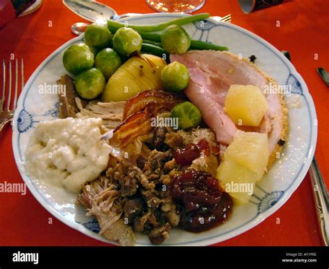 Most Popular British Christmas Dinner 1 Roast Turkey Is The Most