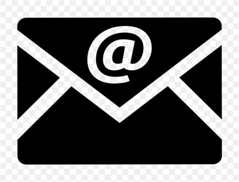 Email Logo Clipart Black And White Black Email Logo Png Logo E Mail