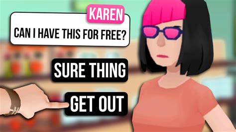 They Made A Karen Simulator 😂 Speak To The Manager Youtube