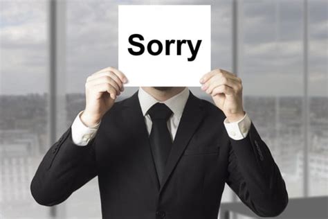 When Should A Leader Apologize For A Mistake