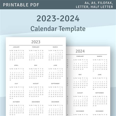 Free Printable Calendars And Planners 2024 2025 And 2026 47 Off