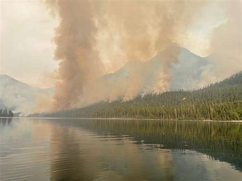 Quartz Fire In Glacier National Park Expanded Over The Weekend Daily