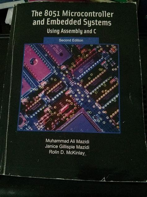 The 8051 Microcontroller And Embedded Systems 2nd Edition Mazidi