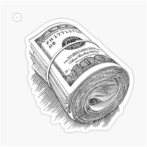 I didn't advertise outside of redbubble. Money Stickers | Redbubble