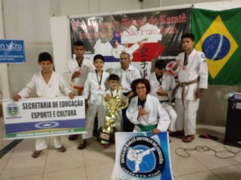 Escola De Karatê De Corrente Disputa O Campeonato Baiano De Karatê 2018