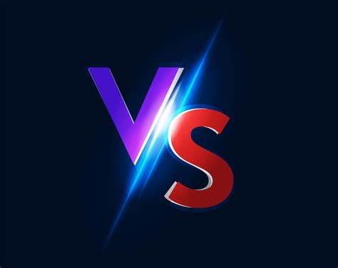Premium Vector Vs Versus Icon Logo For Battle Fight Game