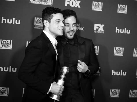 We Almost Couldnt Tell Them Apart That Night Rami Malek With Twin