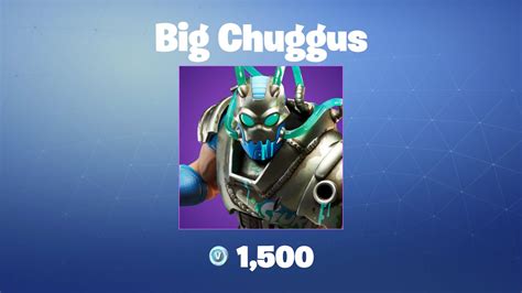 Big Chuggus Fortnite Outfitskin Youtube