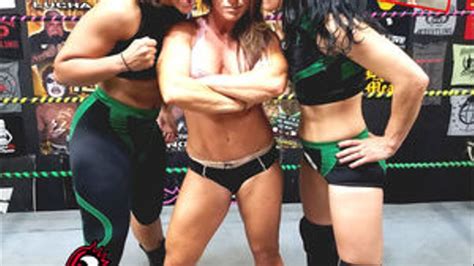 1590 jennifer meet twisted sisterz 2on1 female pro wrestling lucha girls ~ female pro