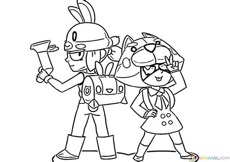 Coloring pages of the computer game brawl stars. Brawl Stars Coloring Pages. Print Them for Free!
