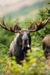 Free picture: up-close, bull, moose