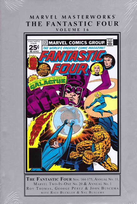 Marvel Masterworks The Fantastic Four 16 Volume 16 Issue