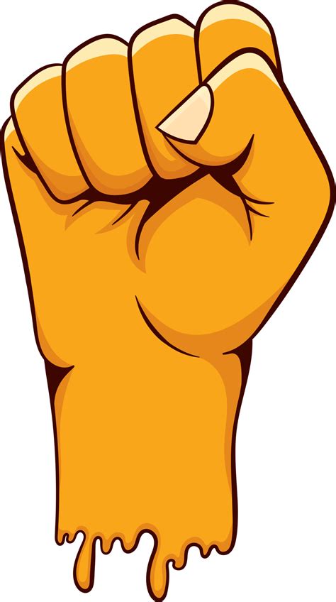 Fist Clipart Design Illustration 9385510 Png