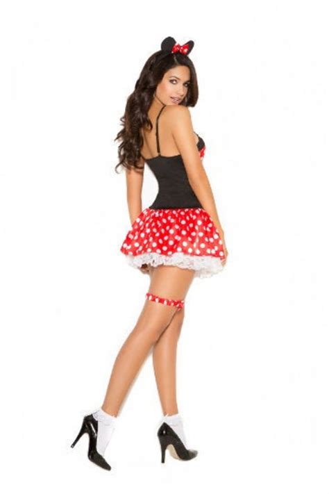 Miss Mouse Adult Costume Sexy Miss Mouse Costume Sexy Role Etsy