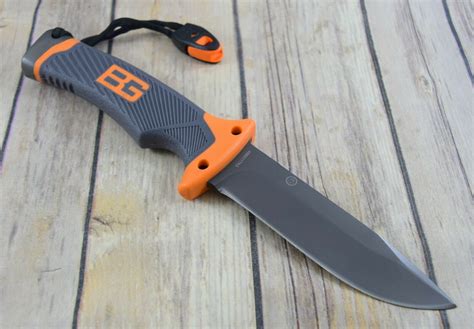 Gerber Ultimate Fixed Blade Knife With Sheath Whistle Fire Starter