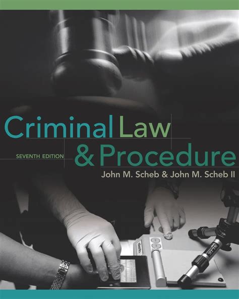 Criminal Law and Procedure 7e - 7th Edition (eBook Rental) in 2021 | Criminal law, Criminal ...
