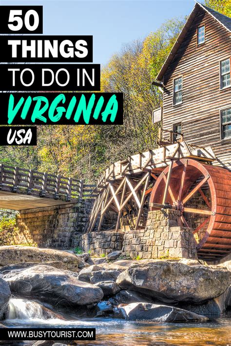 50 Fun Things To Do Places To Visit In Virginia Artofit