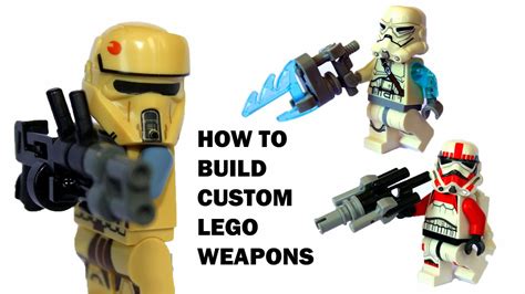 Tutorial Cool Lego Star Wars Guns How To Build Custom Lego Weapons