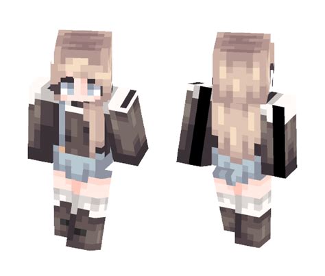 Download Anime Mine Cute Bae Minecraft Skin For Free