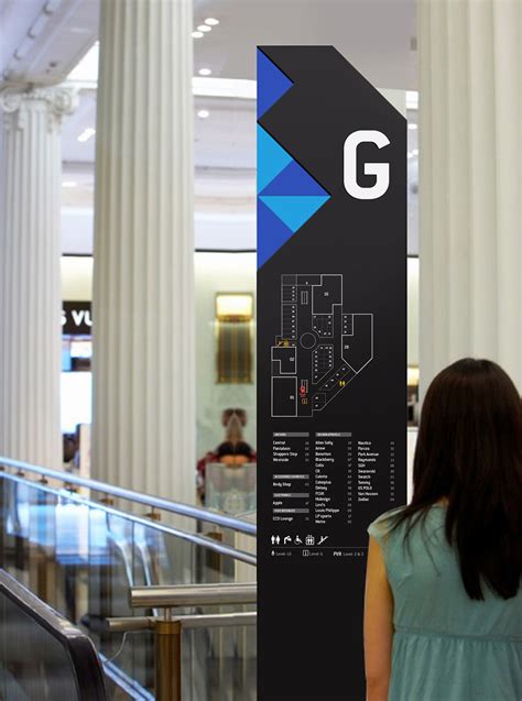 Forum Mall On Behance In 2020 Wayfinding Signage Design