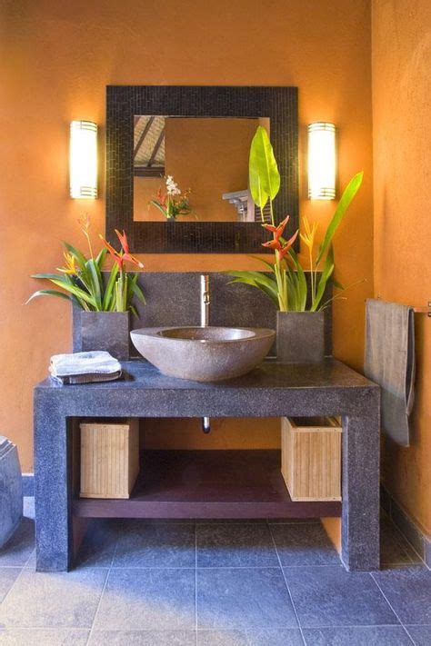 22 Balinese Style Bathrooms Ideas Balinese Bathroom Bathroom Styling