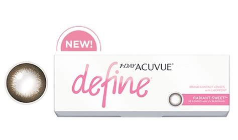 Buy 1 Day Acuvue Define Radiant Right And Radiant Charm Online
