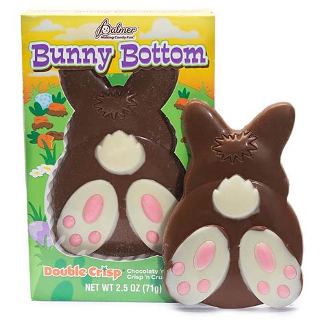 Palmer Bunny Bottom Double Crisp Chocolate Easter Candy Boxes 24 Piece