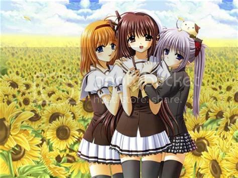 Anime Girls Three Triplets Pictures Images And Photos Photobucket