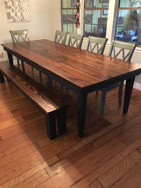 Be the first to review dark wood dining table and chairs cancel reply. Farmhouse Table | Farmhouse dining room table, Farmhouse ...