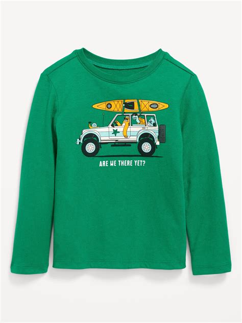 Unisex Long Sleeve Graphic T Shirt For Toddler Old Navy