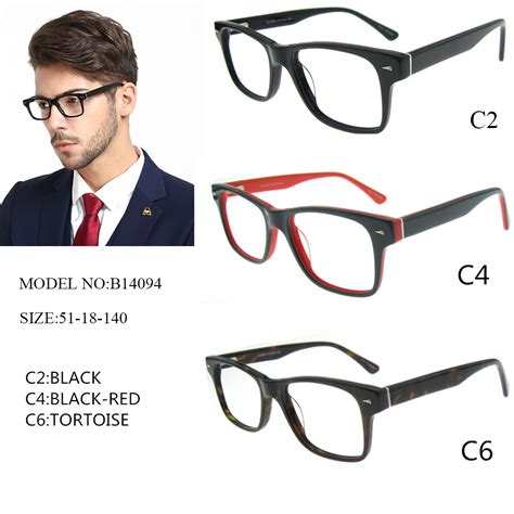 Latest New Design Acetate Optical Frame Eyewear Eyeglass China