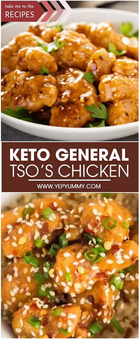 Featured in 6 homemade chinese dinners. Keto General Tso's Chicken | Recipe in 2020 (With images ...