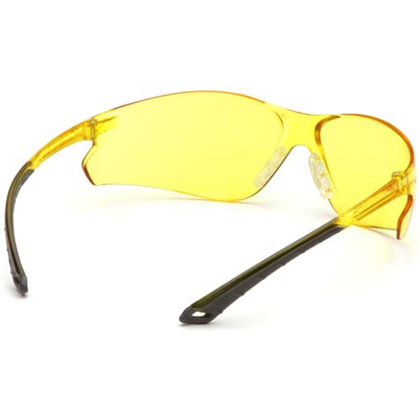 pyramex itek safety glasses amber lenses