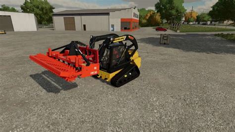 Implement Mover For Skid Steer Loaders V10 Fs22 Farming Simulator 22