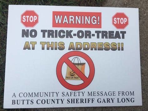 Judge Says Sheriff Cant Post Sex Offender Warning Signs On Halloween