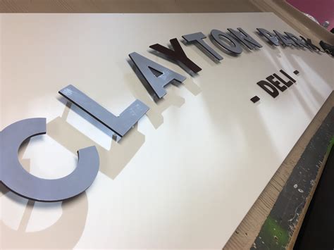 Flat Cut Letters Sign Makers Manchester Signage Systems