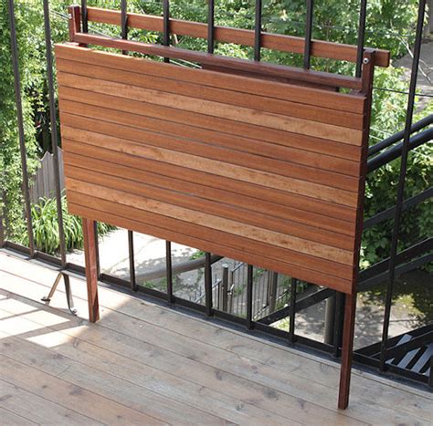Outsunny hanging rail table 60lx45wx50h cm black coffee tables. Creative Outdoor Accessories to Hang from Your Balcony Railing