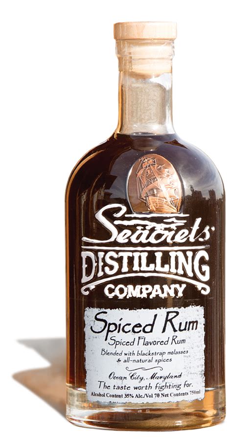 Spiced Rum Seacrets Homemade Liquors Ocean City Md