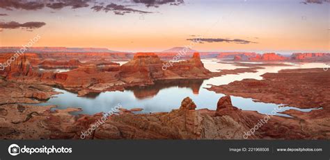 Sunset Lake Powell Utah Usa — Stock Photo © Johnnyadolphsonphotography
