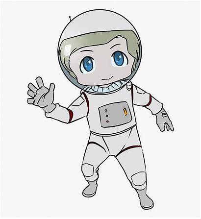Astronaut Cartoon Animated Clipart Animation Transparent Space