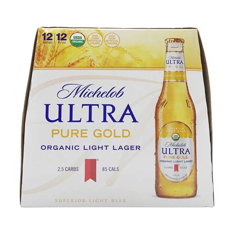 Michelob Ultra Pure Gold Light Beer 12 Fl Oz Wholefoods Market In